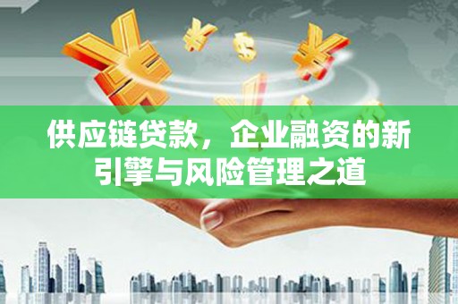 抚州供应链贷款，企业融资的新引擎与风险管理之道