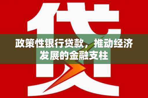 抚州政策性银行贷款，推动经济发展的金融支柱