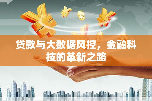 抚州贷款与大数据风控，金融科技的革新之路