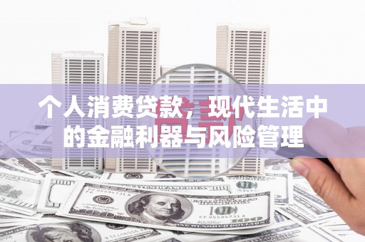 抚州个人消费贷款，现代生活中的金融利器与风险管理