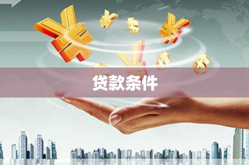 抚州贷款条件