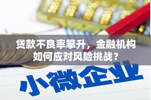 抚州贷款不良率攀升，金融机构如何应对风险挑战？