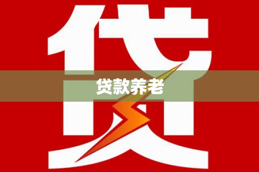 抚州贷款养老