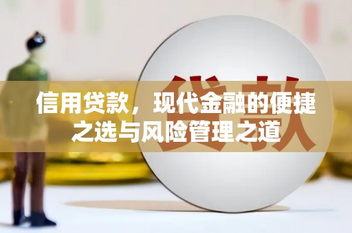抚州信用贷款，现代金融的便捷之选与风险管理之道
