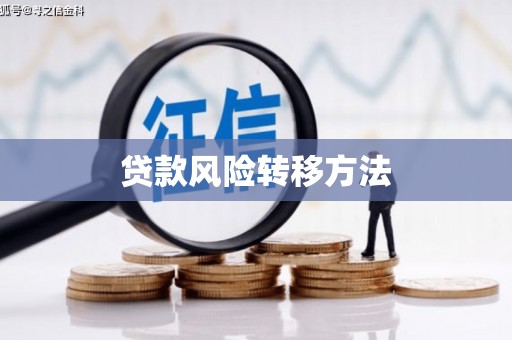 抚州贷款风险转移方法