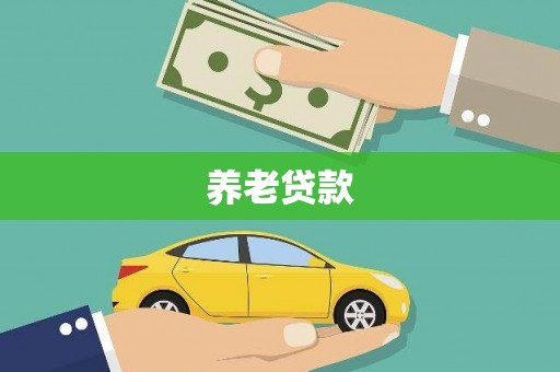 抚州养老贷款