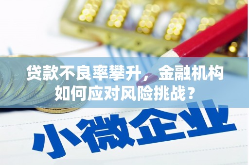 抚州贷款不良率攀升，金融机构如何应对风险挑战？