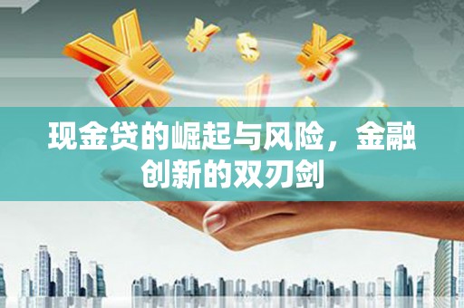 抚州现金贷的崛起与风险，金融创新的双刃剑