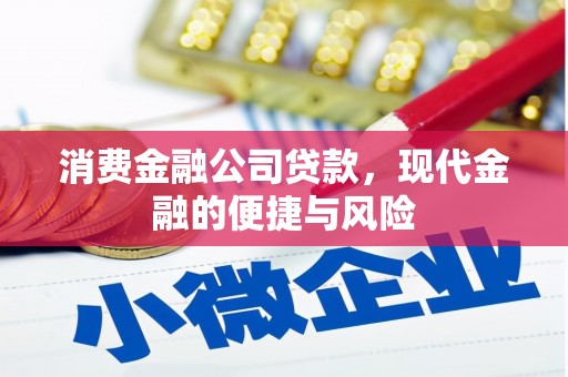 抚州消费金融公司贷款，现代金融的便捷与风险