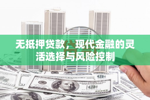 抚州无抵押贷款，现代金融的灵活选择与风险控制
