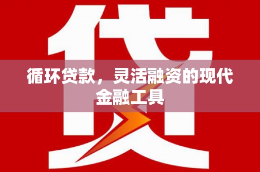 抚州循环贷款，灵活融资的现代金融工具