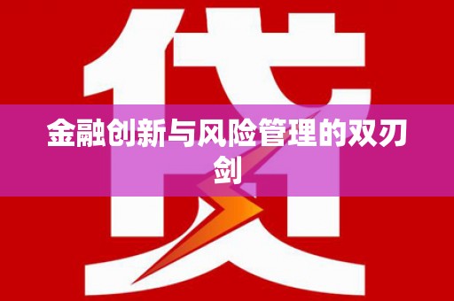 抚州金融创新与风险管理的双刃剑