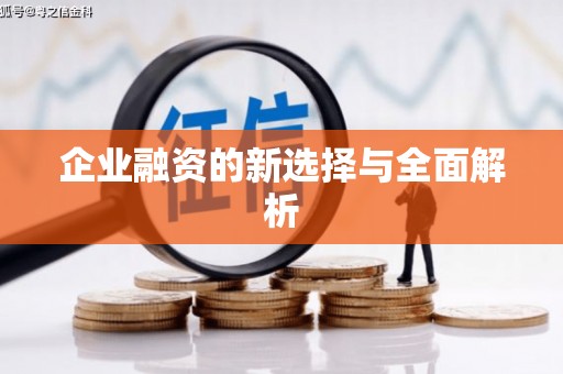 抚州企业融资的新选择与全面解析